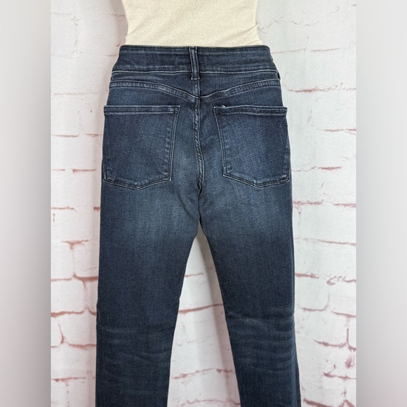 DL1961 Florence Sz 26 Mid Rise Instasculpt Skinny Dark Wash Blue Jeans 26” Waist - Picture 4 of 16